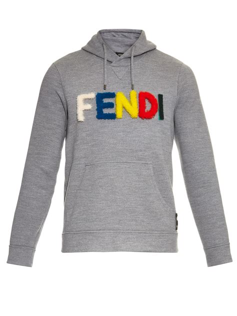 fendi jackets for men|Fendi men's gray pullover hoodie.